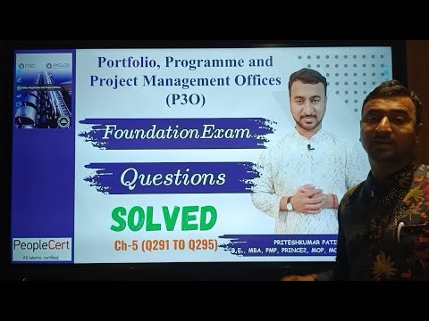 P3O Mock Test | Practice Questions with Answers & Explanations | Q291 to Q295
