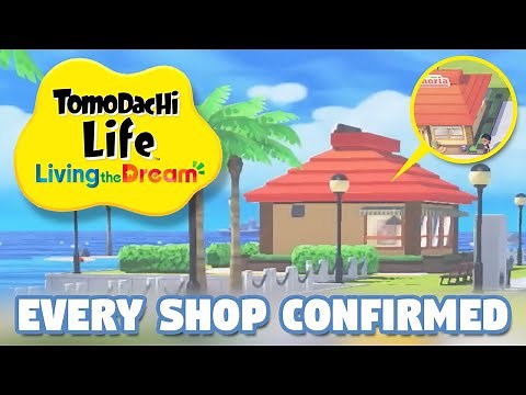 Tomodachi Life: Living the Dream - EVERY Shop Confirmed So Far!