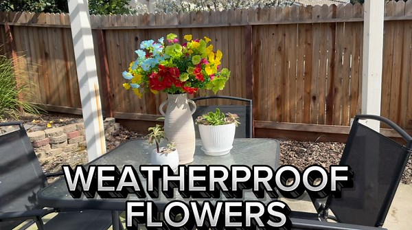 Watch Quick Look at These Artificial Flowers on Amazon Live