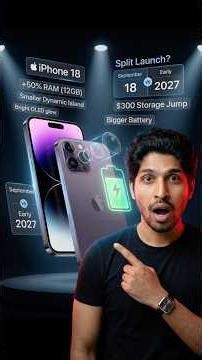 iPhone 18 Pro leaks are WILD right now 🚨