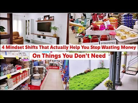 4 Simple tips to Stop buying Unnecessary Things & Stop wasting money