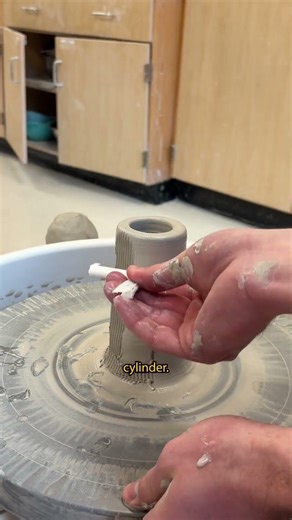 The wire tool trick potters need to know #shorts