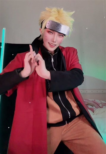 NARUTO #仙人モード #うずまきナルト #naruto #cosplay #ダンス