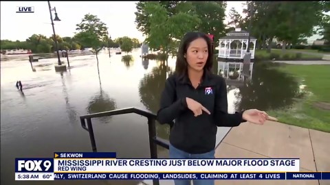 Red Wing deals with flooding as Mississippi River to crest just below major flood stage