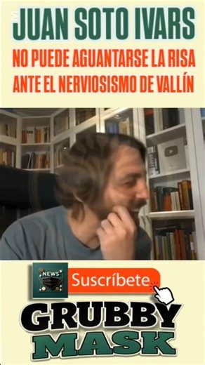 JUAN SOTO IVARS can't hold back his laughter at Pedro Vallín's tremendous nervousness 🤣