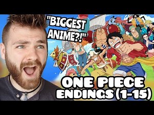 First Time Reacting to "ONE PIECE Endings (1-15)" | New Anime Fan!