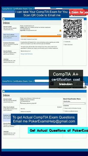 CompTIA A+ certification cost breakdown #exampreparation #comptiaexam