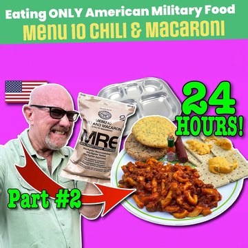 112K views · 1.4K reactions | A Soldier's Menu: Surviving 24 Hours on American Military Rations | KBDProductionsTV | Facebook