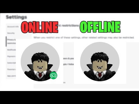 How to Appear Offline on Roblox