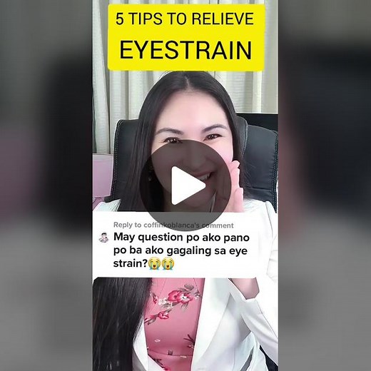 Reply to @coffinkoblanca ✔EFFECTIVE TIPS FOR EYESTRAIN #foryou #learnontiktok #healthtokph #tiktokskwela #edusgottalent2021 #onlyexpertknows