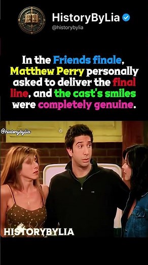 The Emotional Secret Behind Friends’ Ending ☕#shortsvideo #friends
