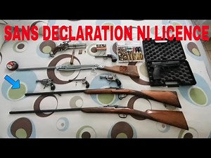 buy a weapon in France without declaration