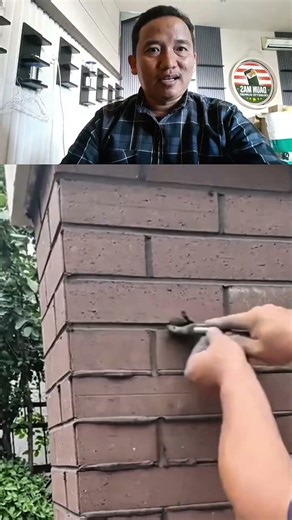 cara merapikan pemasangan bata merah #tukangac #woodworking #tukanglaskreatif #wood #woodscraft