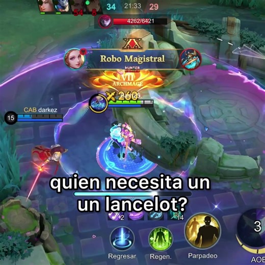 Odette y Lancelot en Mobile Legends: Gameplay Creativo