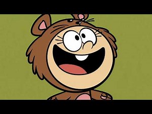 Lily in a squirrel costume making squirrel noises for 10 minutes