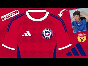 CAMISETA ADIDAS de CHILE 2025-2026
