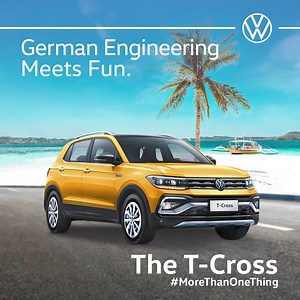 1.3K reactions · 13 shares | Ready for a fun day trip to the beach? The Volkswagen T-Cross is the perfect ride. With its stylish look, practical features, and fuel-efficient drive, this German-engineered crossover is your travel buddy in that kind of fun. #GermanEngineeringMeetsFun #Volkswagen #VWTcross #Tcross Visit www.volkswagen.com.ph to know more. | Volkswagen Philippines | Facebook