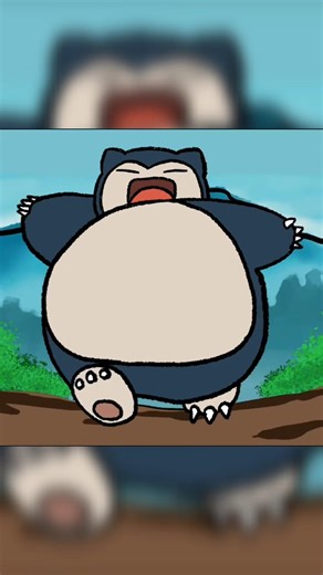 Pokemon: The Snorlax Sprint... 🏃‍♂️💤 #shorts #pokemon