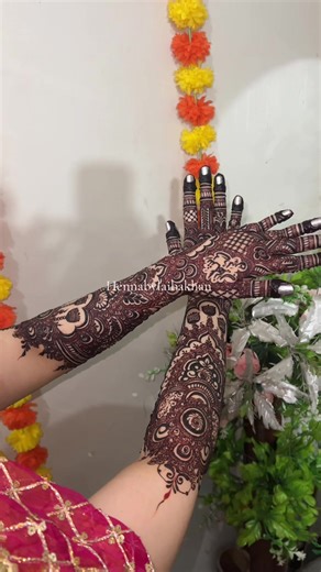 Stunning Mehndi Designs by Henna by Laiba