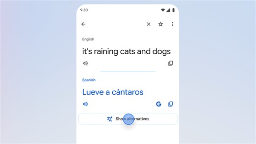 Get more context and understand translations more deeply with new AI-powered updates in Translate.