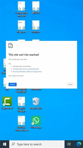 DREAM BOX on Instagram: "How To Fix Err_Connection_Reset In Google Chrome | Solve This Site Can't be Reached Problem ✅"