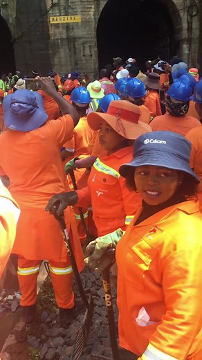 Celebrating Heritage Day with Transnet Freight Rail Workers