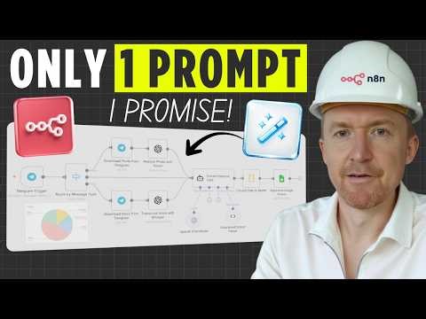 Master the NEW n8n Workflow Builder In 20 Minutes (No-Code)