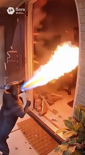 ไทยหลังอานจอมซน “พ่นไฟ” ใส่คุณยาย?! 🔥🐕 #funny #comedy #dog #thailand