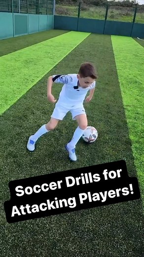 86K views · 7.6K reactions | Here’s a great drill for attacking players… Works on your technique & explosive movement 裡 Key points are Big fakes/disguise  Big Touches  Attack Every movement  End Product is   @v7skills is in another level   #ballmastery #footballfootwork #soccerdrills #footballdrills #soccerskills #footballskills #soccercoaching #soccertraining #footballcoach | My Personal Football Coach.com | Facebook