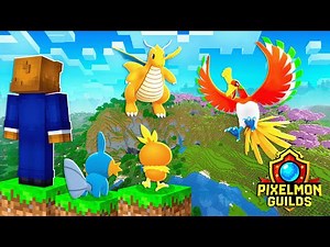 Upgrading My POKEMON In Minecraft Pixelmon