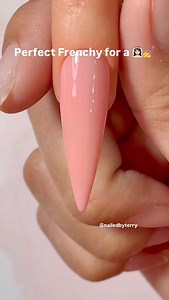 Wedding season is coming so let’s practice our Frenchy!!! 🌸💅🌙👰🏻‍♀️💍 Here’s a easy step-by-step tutorial on how to polish a perfect French tip set. #frenchy #nails #weddingnails #bridalnails #perfectnails #crisp #nailedbyterry | Nailedbyterry
