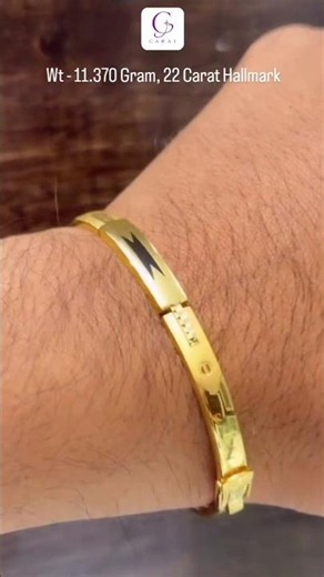 Latest Gold Bracelet Design For Men