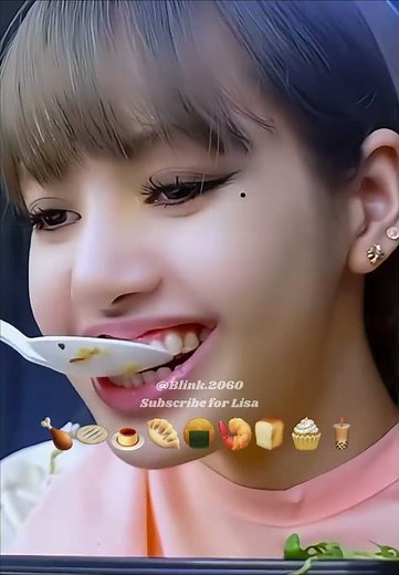 Blackpink Lisa asmr #blackpink #lisa #asmr #youtubeshorts #subscribe #viral #blink #eating