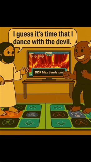 Dancing with the Devil 😈🕺#dance #shorts #fyp #story #viral #comedy #funny #gaming #cartoon #memes