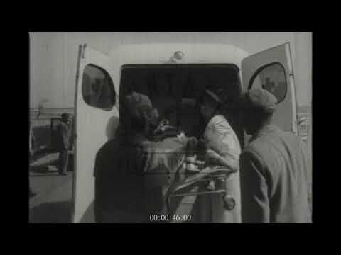 Aftermath of a Car Crash in South Africa, 1950s - Archive Film 1073291