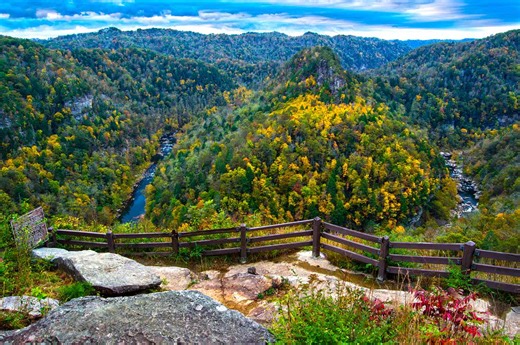 This State Park Has One of the Largest Gorges on the East Coast—and Is Nicknamed the 'Grand Canyon of the South'