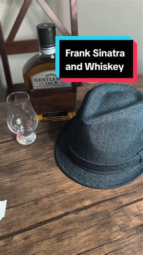 One of Frank Sinatra's favorite drinks was Jack Daniels. he often called it the nectar of the gods baby. and a version or one of the few whiskeys that Jack Daniels have is called gentleman Jack. I think it's the perfect combination to listening to ol blue eyes himself and I love the desire this with each and one of you. please make sure you tune into my live tonight if you're a fan of Frank Sinatra and you like older music hopelessly everyone there. #franksinatra #jackdaniels #whiskey #music #mu