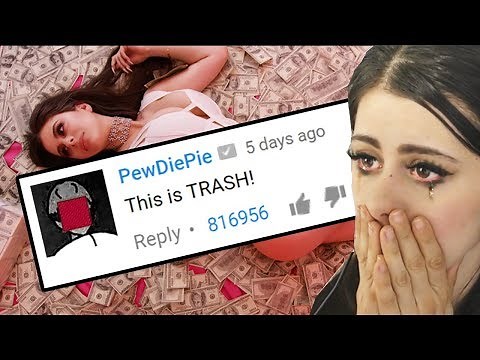 Reacting to MY MUSIC VIDEO HATE + BTS ( AZZYLAND - MONEY )