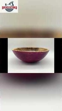 Wooden Bowl Making: Sanding, Finishing & Final Showcase #shorts