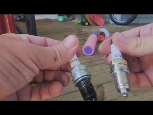 Replace spark plug, Powermate generator