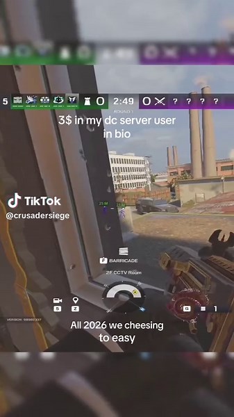 How to use Crusader in R6 #isellwallhacks #r6esp #r6cheats #r6champion