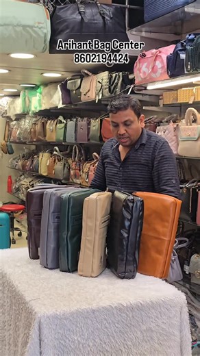 arihant_bag_center_abc on Instagram: "Premium Laptop Bag | Compact Size | Best For 15" inch Laptop | 3 compartments | Secure inner pocket | Best For Gifting and personal use 📍 Address - Arihant bag center, Near Old Krishi Mandi, Mandsaur Madhya Pradesh Or 📍 Arihant bag center, Near Jain Namkeen, Mandsaur Madhya Pradesh Whatsapp no. 8602194424 or 7000991353 #officebag #premiumleatherofficebags #laptonbags #laptopofficebaginmandsaur #laptonsleeves"