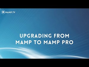 04 Upgrade From MAMP to MAMP PRO