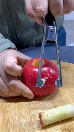 The Fastest Way to Core an Apple Perfectly