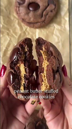 Easy Stuffed Chocolate Cookies (Gluten-Free Option!)