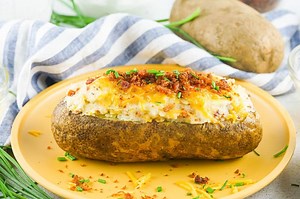 Loaded Twice Baked Potatoes Recipe | Make-Ahead Side Dish