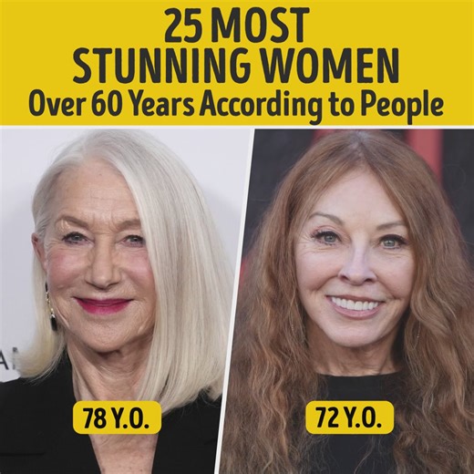 348K views · 1.1K reactions | 25 Most Stunning Women Over 60 Years According to People | Smart is the New Sexy | Facebook
