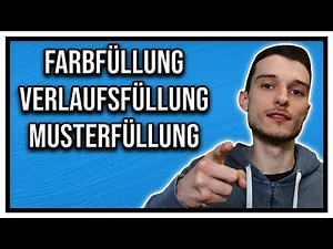 Photoshop Farbfläche, Verlaufsfüllung und Musterfüllung erklärt Tutorial deutsch [2022]