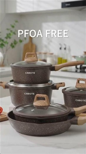 Best Nonstick Cookware Set 2026 🍳 | CAROTE 26PCS Pots & Pans Review #kitchengadgets