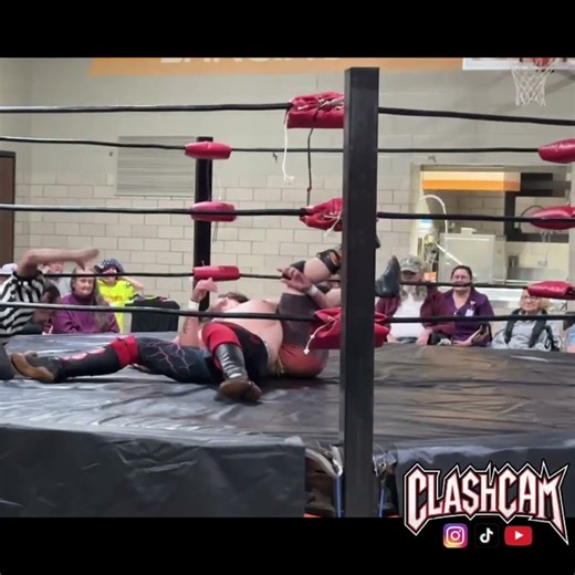 Indy Wrestler, Avalanche Adams with a cool cutter! #wrestlingfuture #wrestler #indywrestling #wwe